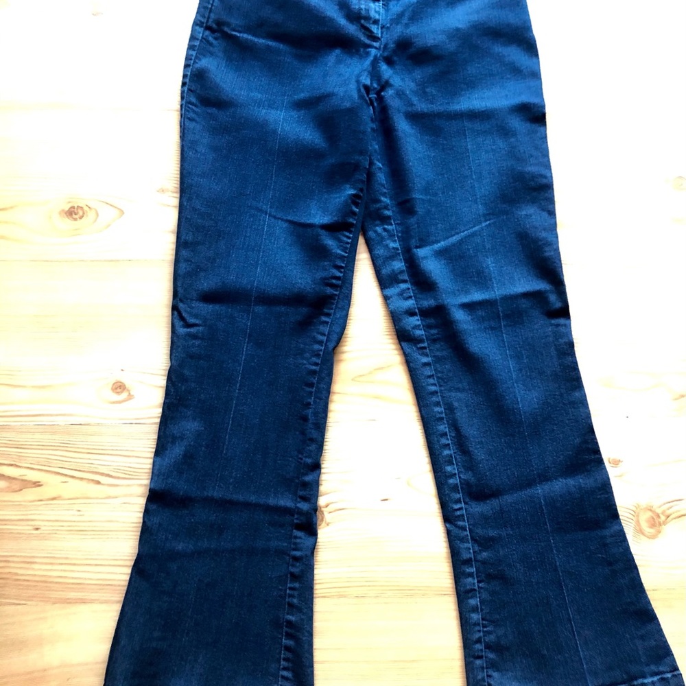 Limited Fit and Flare Denim Trouser